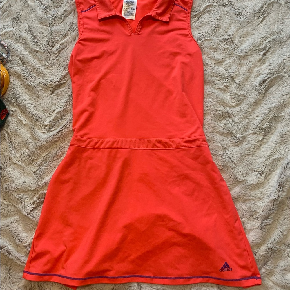 Pink adidas’s dress
